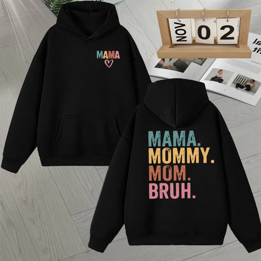 Plant Parent Hoodie - Mode maman maman graphique Double face