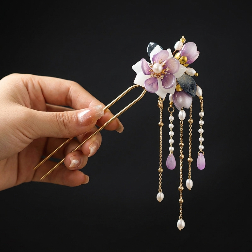 Épingle à cheveux en alliage e - Orchid Phalaenopsis avis et prix