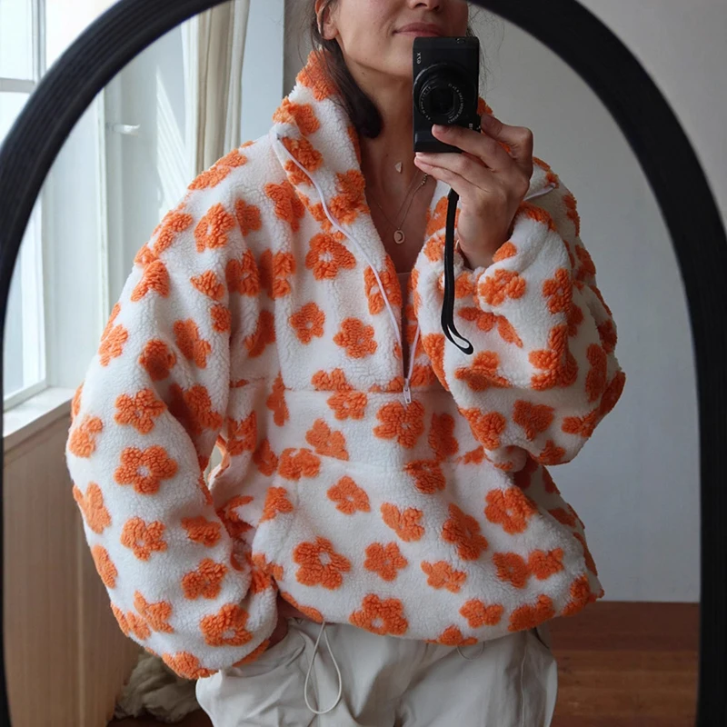 Sweat-shirt à fleurs en polair - Plant Parent Hoodie avis et prix