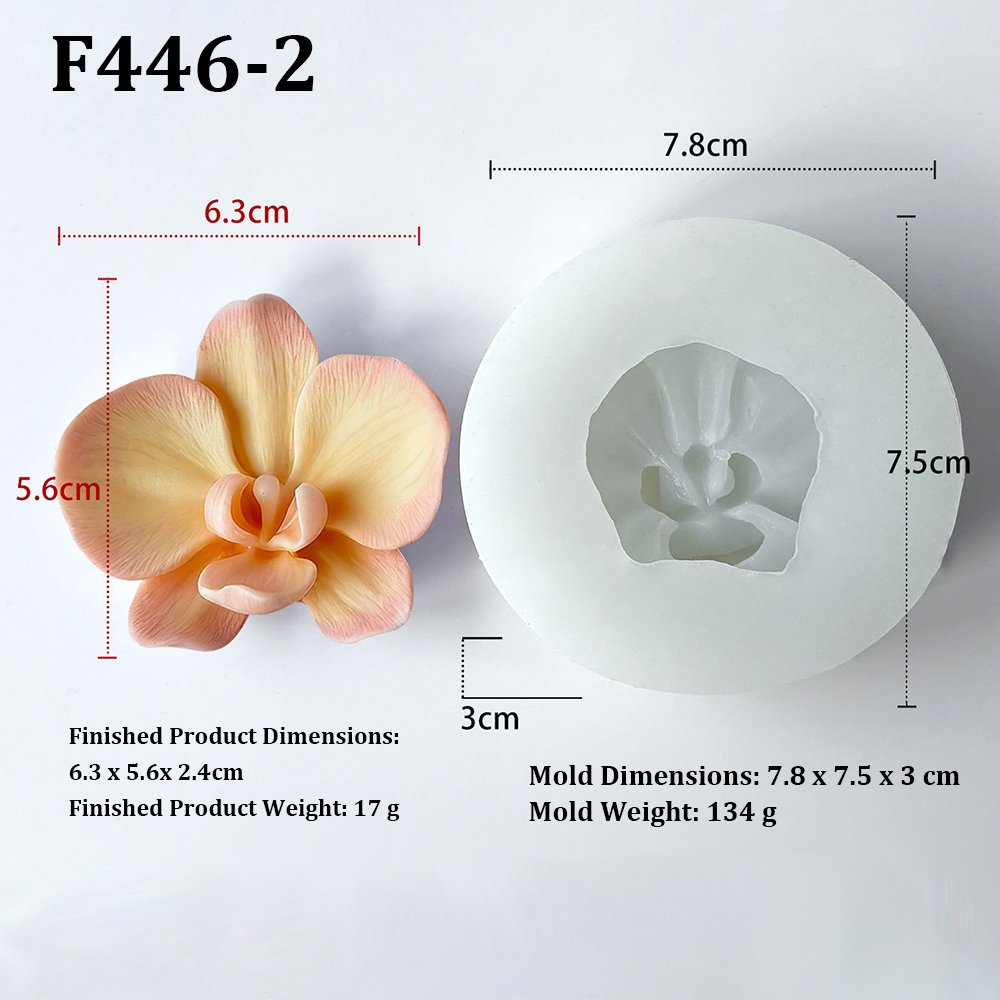 Moule en silicone en forme de  - Orchid Phalaenopsis avis et prix