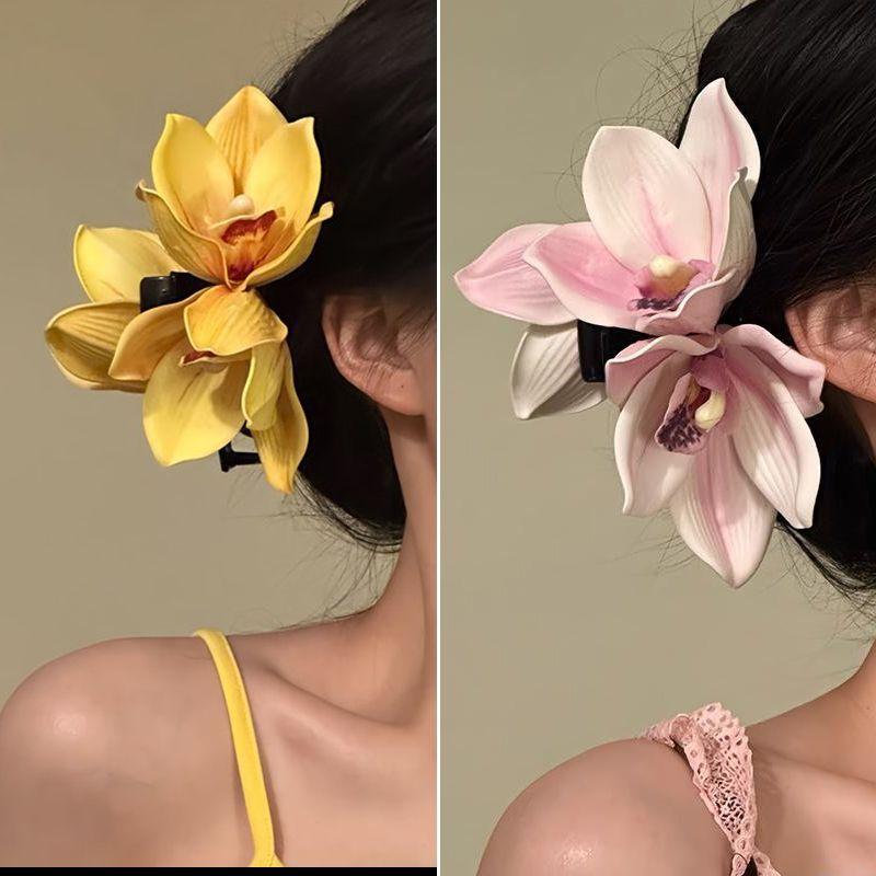 Grande pince à cheveux en form - Orchid Phalaenopsis avis et prix